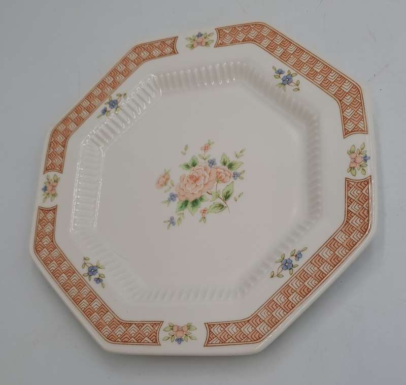Vintage 1982-1992 Cameo Rose Side Plates By Nikko Classic Collection (12 Available)-Made in Japan