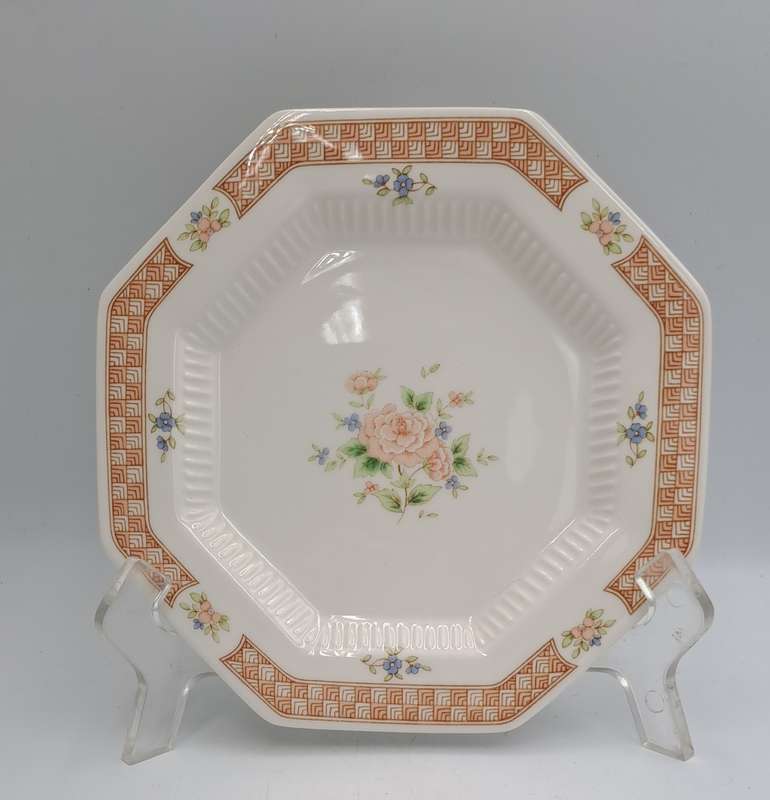 Vintage 1982-1992 Cameo Rose Side Plates By Nikko Classic Collection (12 Available)-Made in Japan