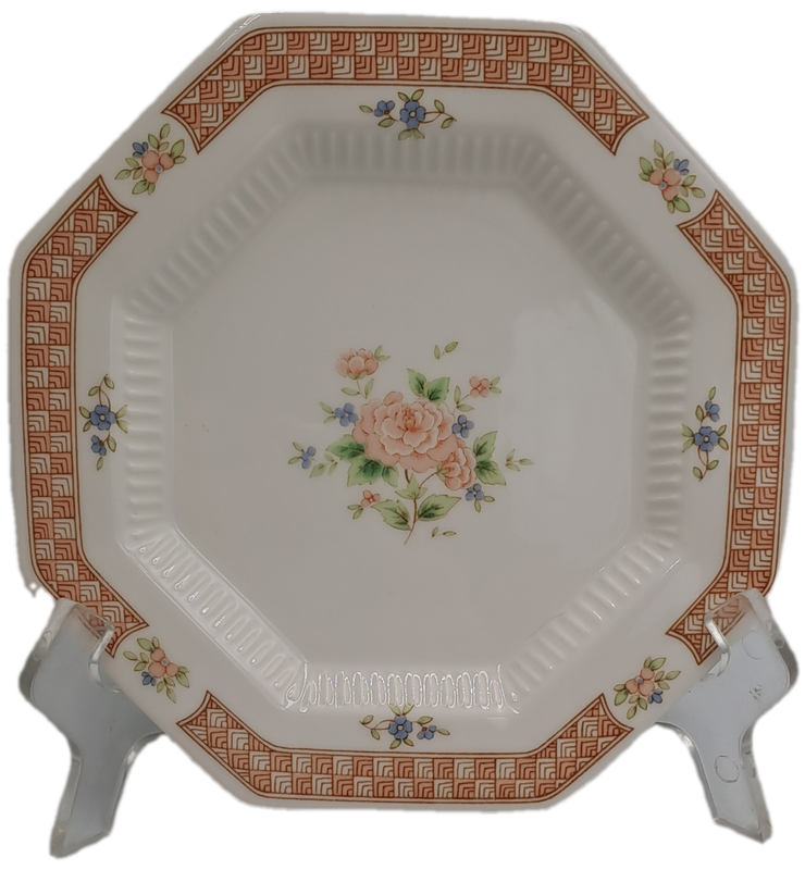 Vintage 1982-1992 Cameo Rose Side Plates By Nikko Classic Collection (12 Available)-Made in Japan