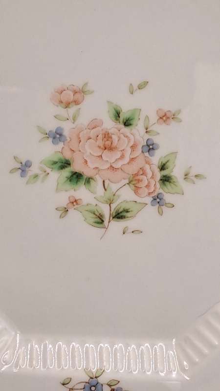 Vintage 1982-1992 Cameo Rose Side Plates By Nikko Classic Collection (12 Available)-Made in Japan