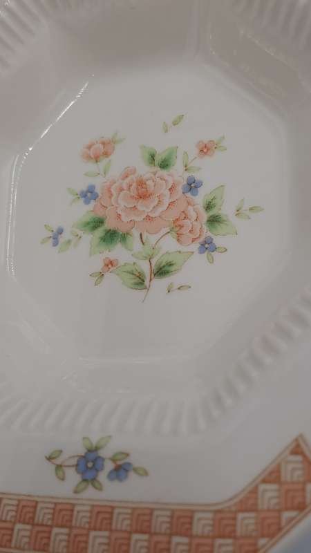Vintage 1982-1992 Cameo Rose Dessert Bowl By Nikko Classic Collection (12 Available)-Made in Japan