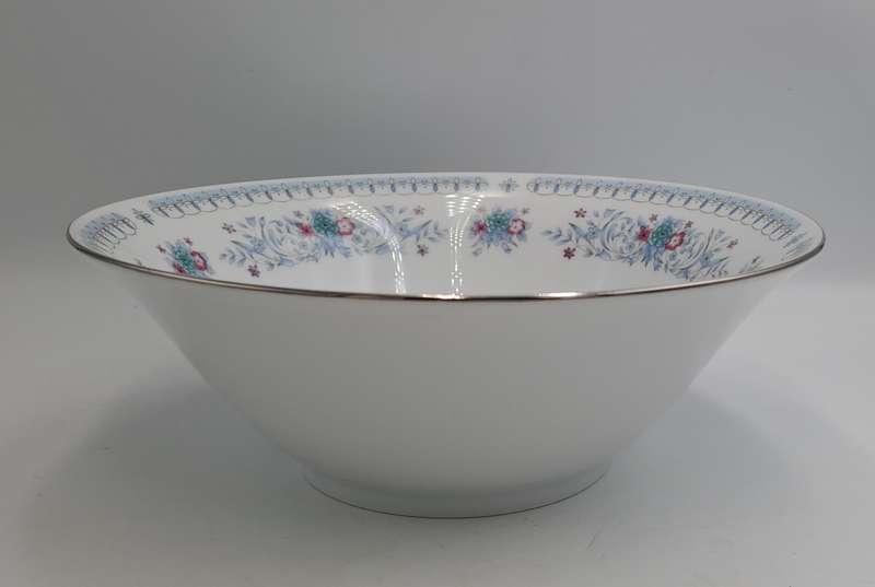 Crown Ming HARMONY Floral Fine China Salad Bowl  By Jian Shiang Made in China