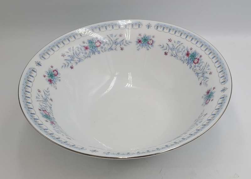 Crown Ming HARMONY Floral Fine China Salad Bowl  By Jian Shiang Made in China