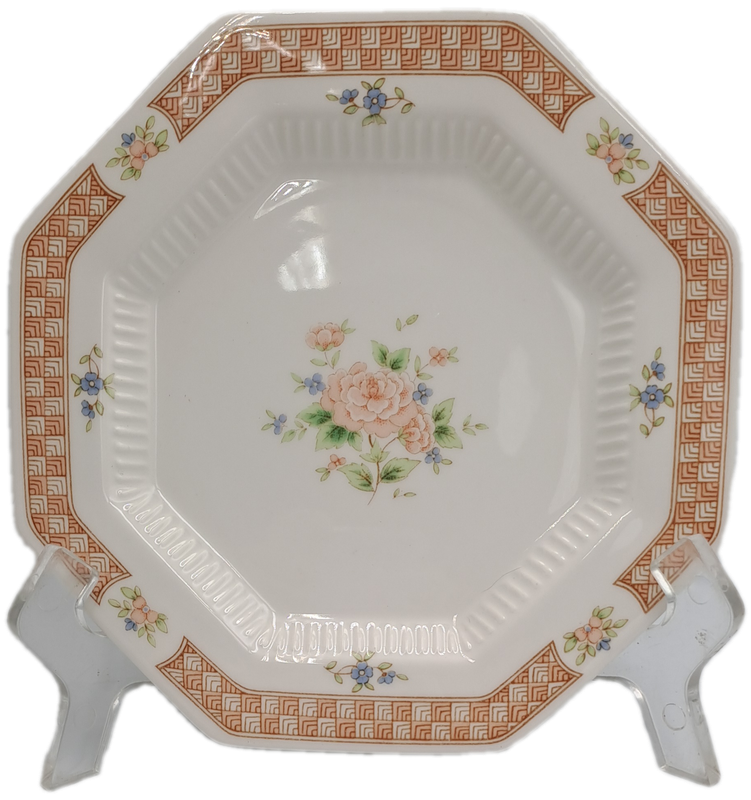 Vintage 1982-1992 Cameo Rose Side Plates By Nikko Classic Collection (12 Available)-Made in Japan
