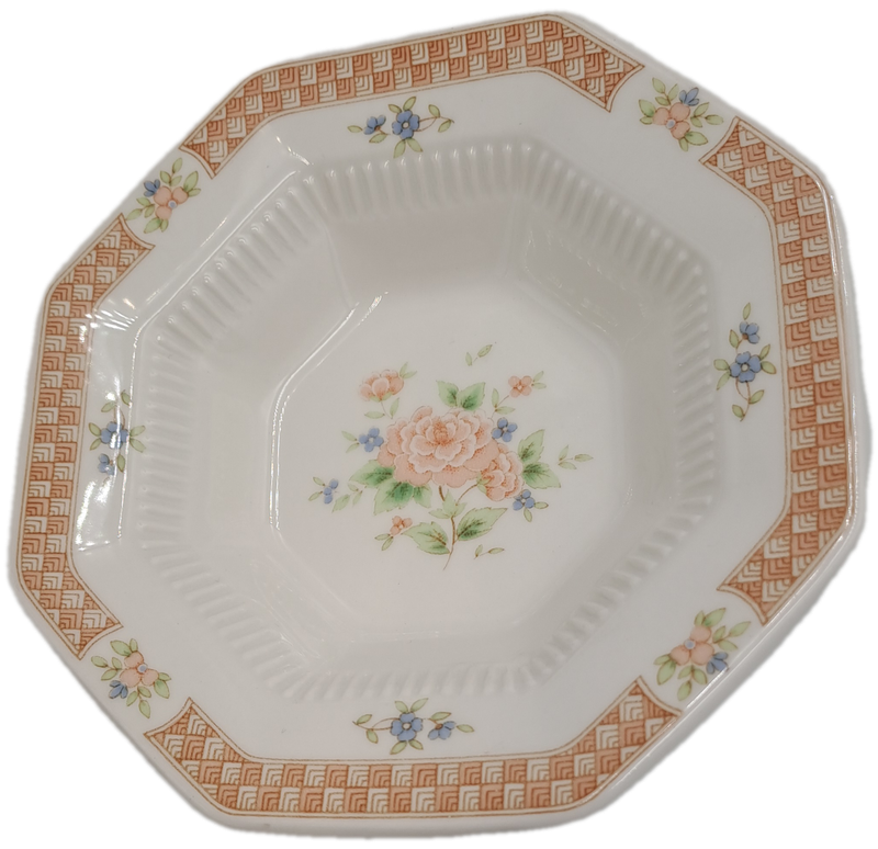 Vintage 1982-1992 Cameo Rose Dessert Bowl By Nikko Classic Collection (12 Available)-Made in Japan
