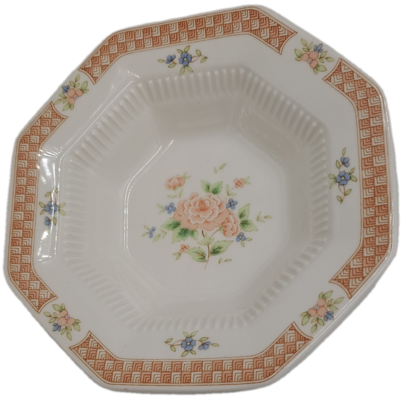 Vintage 1982-1992 Cameo Rose Dessert Bowl By Nikko Classic Collection (12 Available)-Made in Japan