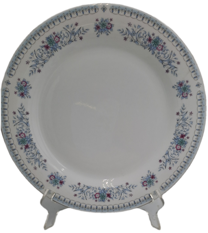 Crown Ming HARMONY Floral Fine China Dinner Plate By Jian Shiang Made in China (8 available)