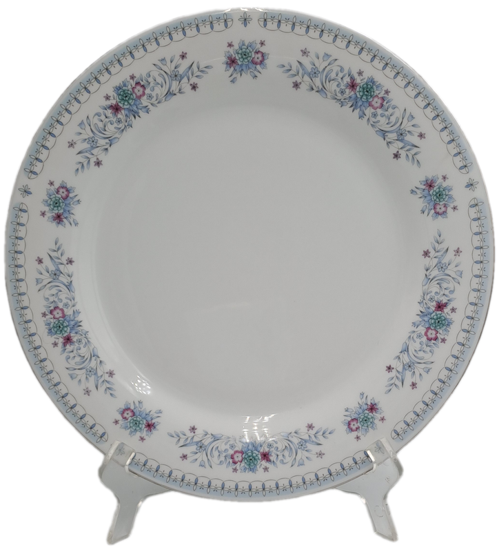 Crown Ming HARMONY Floral Fine China Dinner Plate By Jian Shiang Made in China (8 available)