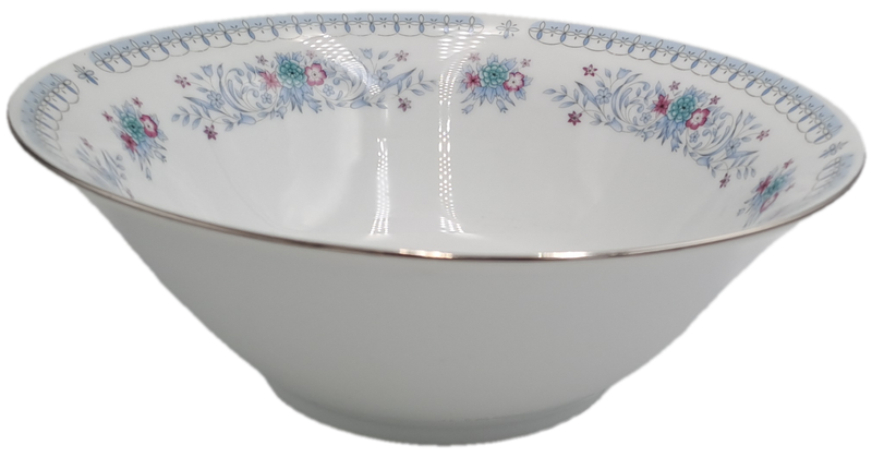 Crown Ming HARMONY Floral Fine China Salad Bowl  By Jian Shiang Made in China