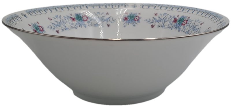 Crown Ming HARMONY Floral Fine China Salad Bowl  By Jian Shiang Made in China