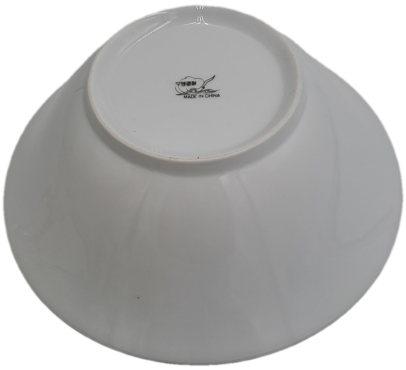 Crown Ming HARMONY Floral Fine China Salad Bowl  By Jian Shiang Made in China