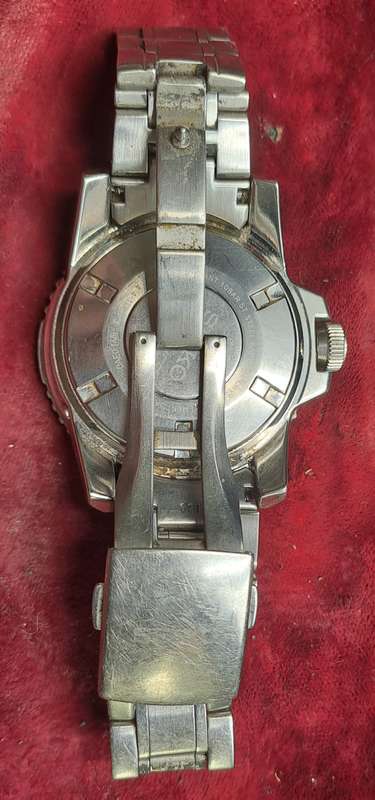 Pre-owned 2014 Seiko Sportura SRG017 Kinetic Direct Drive Mens watch -Working -see condition