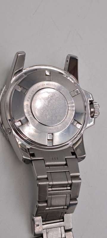 Pre-owned 2014 Seiko Sportura SRG017 Kinetic Direct Drive Mens watch -Working -see condition