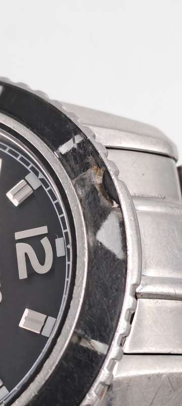 Pre-owned 2014 Seiko Sportura SRG017 Kinetic Direct Drive Mens watch -Working -see condition