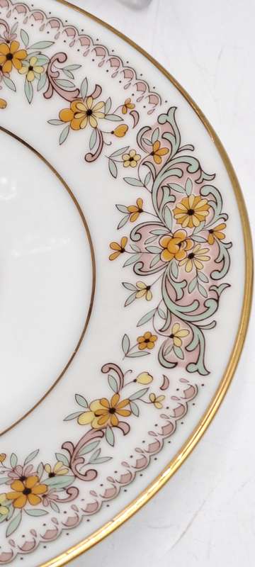 Vintage 1975-1982 Contemporary Noritake Tea Trio CLARA 2687 Fine China-Sri-Lanka (6 available)