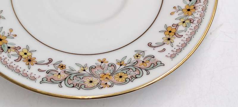 12pc Vintage 1975-1982 Contemporary Noritake 6 Demitasse CLARA 2687  cup and Saucer sets-Sri-Lanka