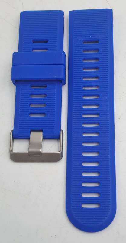 New 26mm Royal Blue Silicone Quick fit Band for Garmin Fenix-Tactix-enduro-(see compatibility )