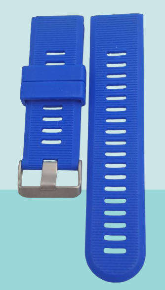 New 26mm Royal Blue Silicone Quick fit Band for Garmin Fenix-Tactix-enduro-(see compatibility )