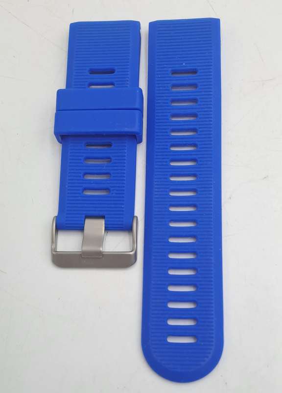 New 26mm Royal Blue Silicone Quick fit Band for Garmin Fenix-Tactix-enduro-(see compatibility )