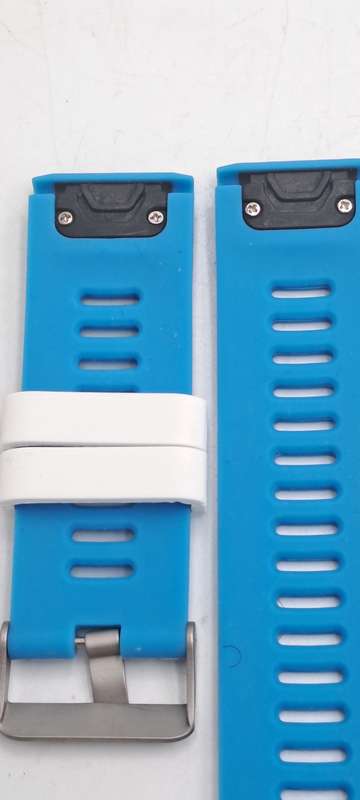 New 26mm Blue Silicone Quick fit Band for Garmin Fenix-Tactix-enduro-(see compatibility )
