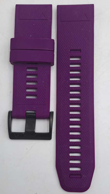 New 26mm Purple Silicone Quick fit Band for Garmin Fenix-Tactix-enduro-Instinct-(see compatibility )