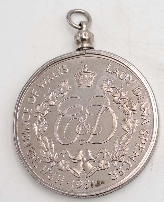 20th July 1981 Royal Wedding Prince Charles and Lady Diana Medal