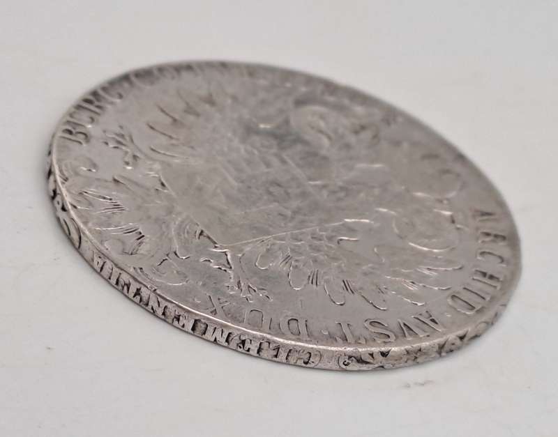 1780  Austrian Empire (SILVER .833)  1 Thaler - Maria Theresia Vienna -(243 year old Coin)