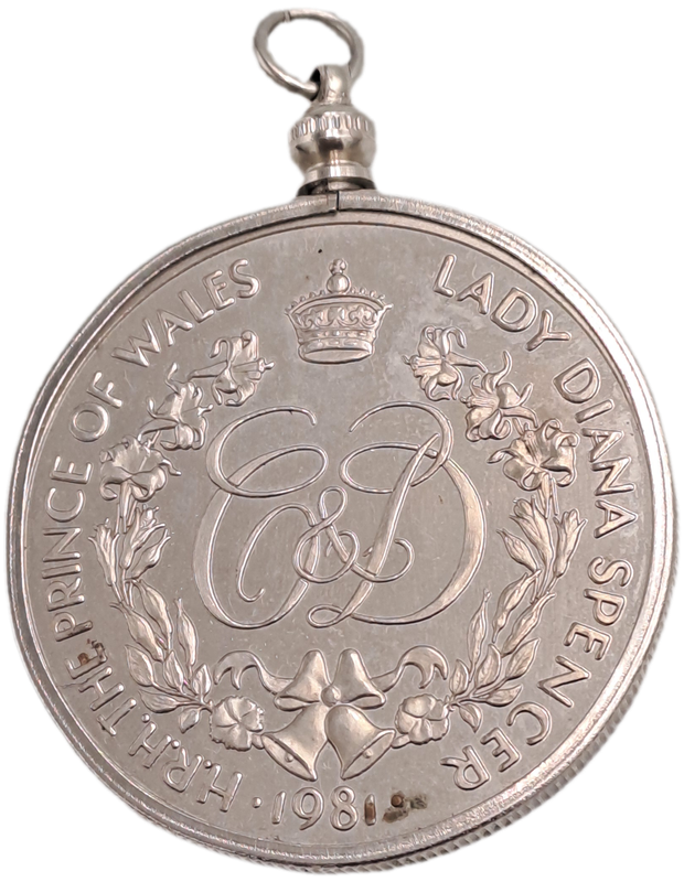 20th July 1981 Royal Wedding Prince Charles and Lady Diana Medal