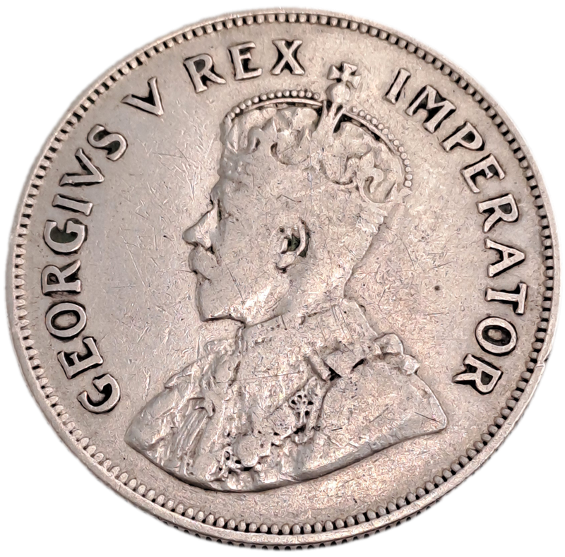 South Africa 1924 2½ Shillings  (.800 Silver) - George V