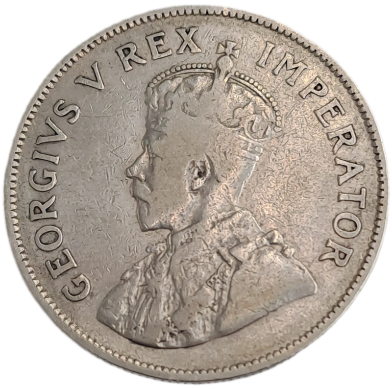 South Africa 1924 2½ Shillings  (.800 Silver) - George V