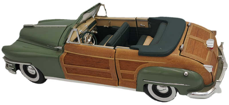 Pre-owned 1948 Chrysler 1:18 Scale Die Cast-a 1998 Motorcity classic Model-see condition