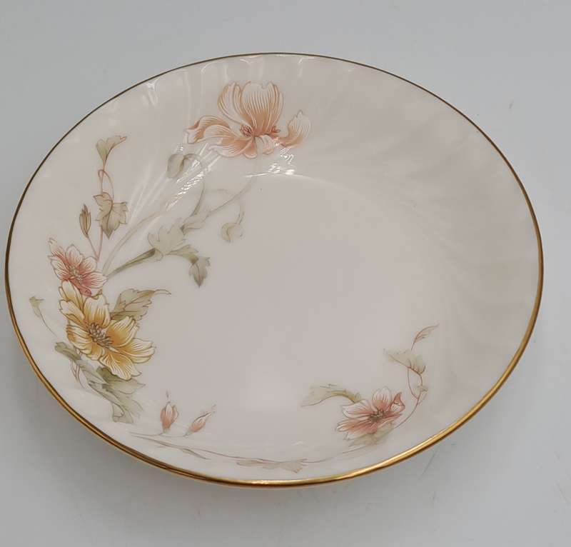 Vintage Gorham TRELLIS Fine China Bowl 24kt Gold Hand Banded Japan-Mint Condition-7 Available