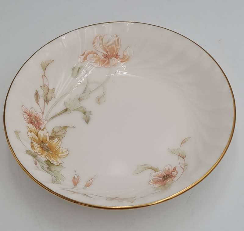 Vintage Gorham TRELLIS Fine China Bowl 24kt Gold Hand Banded Japan-Mint Condition-7 Available