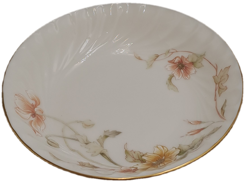 Vintage Gorham TRELLIS Fine China Bowl 24kt Gold Hand Banded Japan-Mint Condition-7 Available
