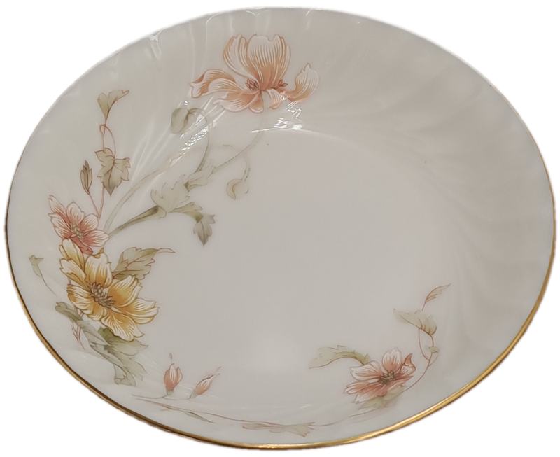 Vintage Gorham TRELLIS Fine China Bowl 24kt Gold Hand Banded Japan-Mint Condition-7 Available