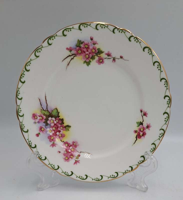 Vintage Vintage Shelley Fine bone Tea Cup and Side Plate -Blossom Pattern-4 Available