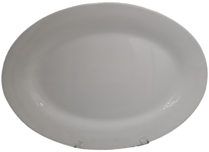 A Large Porcelain REDENT Oval Serving Platter