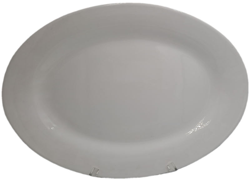 A Large Porcelain REDENT Oval Serving Platter