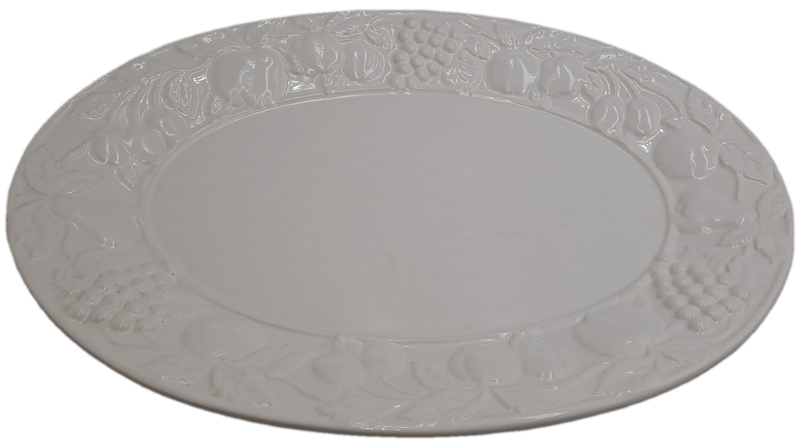 A Large Porcelain Woolworths Oval Serving Platter Imported from Portugal