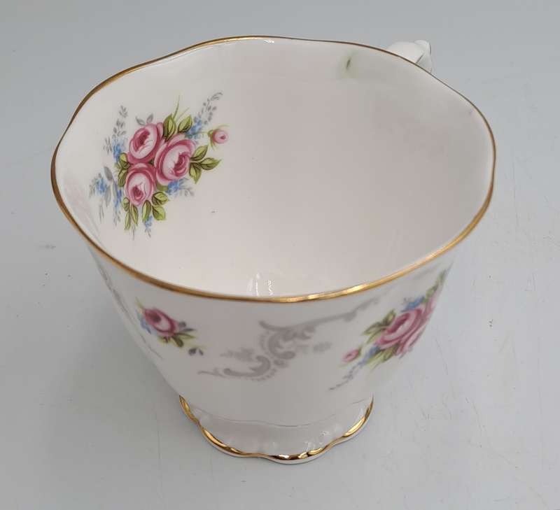 Vintage Royal Albert TRANQUILLITY Bone China Trio (Cup has a small mark)