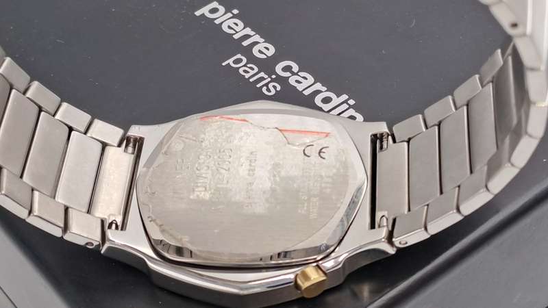 Pre-owned Pierre Cardin P47-8206 Stainless Steel Men's Quartz Watch-VW Branded - Unused -Boxed