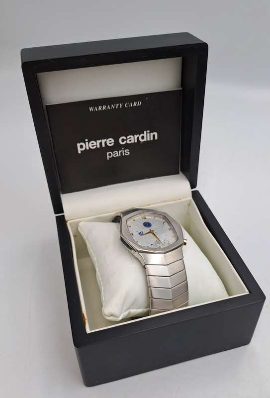Pre-owned Pierre Cardin P47-8206 Stainless Steel Men's Quartz Watch-VW Branded - Unused -Boxed