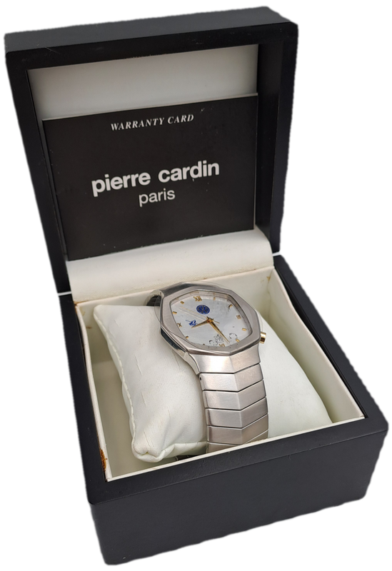 Pre-owned Pierre Cardin P47-8206 Stainless Steel Men's Quartz Watch-VW Branded - Unused -Boxed