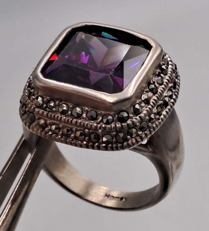 Pre-owned Honey Amethyst Ring - not Original box