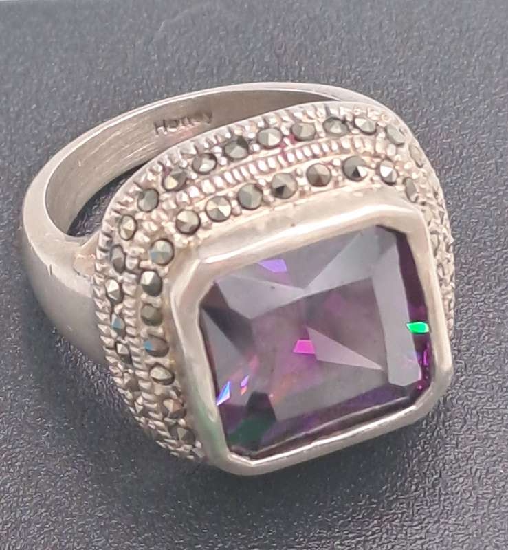 Pre-owned Honey Amethyst Ring - not Original box