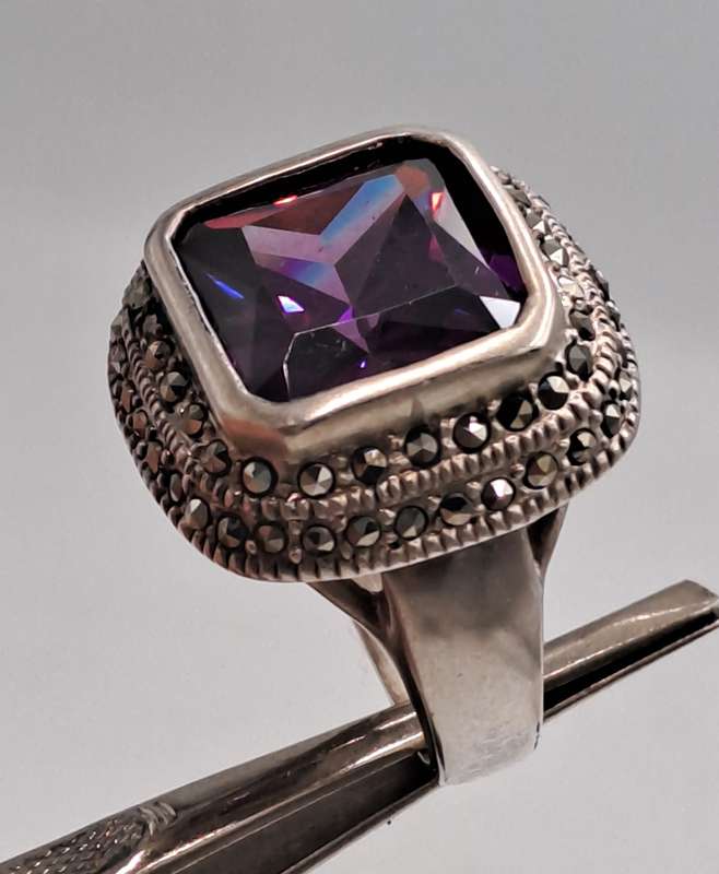 Pre-owned Honey Amethyst Ring - not Original box