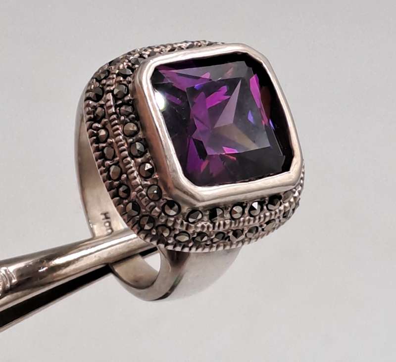 Pre-owned Honey Amethyst Ring - not Original box