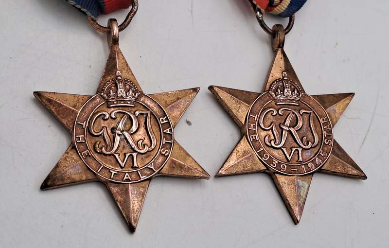 4 WW2 Medals issued to P.J Engelbrecht 313811