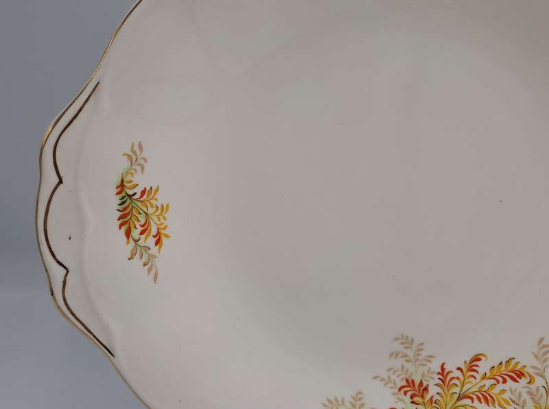 Vintage GRINDLEY Creampetal Cake Plate (2 Available)