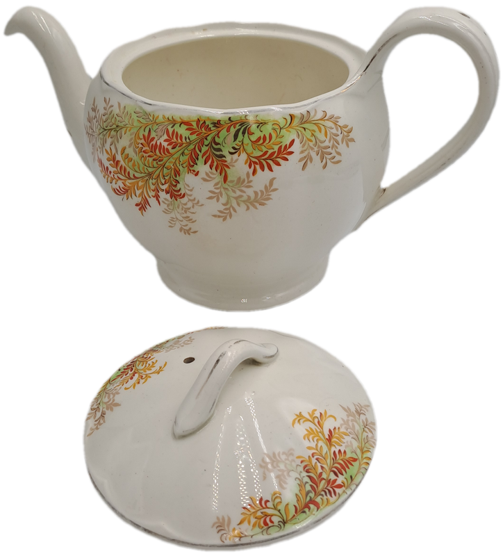 Vintage GRINDLEY Creampetal Tea Pot with Lid